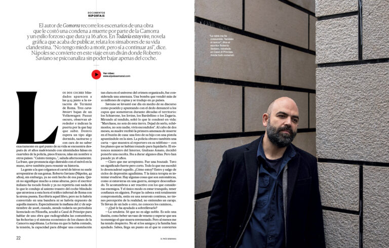 Roberto Saviano - ph Paolo Manzo
